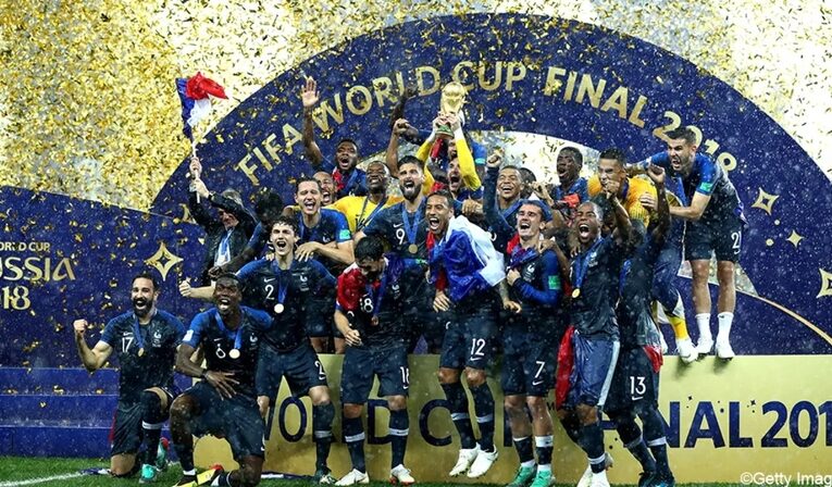 World Cup 2018 được tổ chức tại Nga, nơi đội tuyển Pháp lần thứ hai lên ngôi vô địch thế giới. 