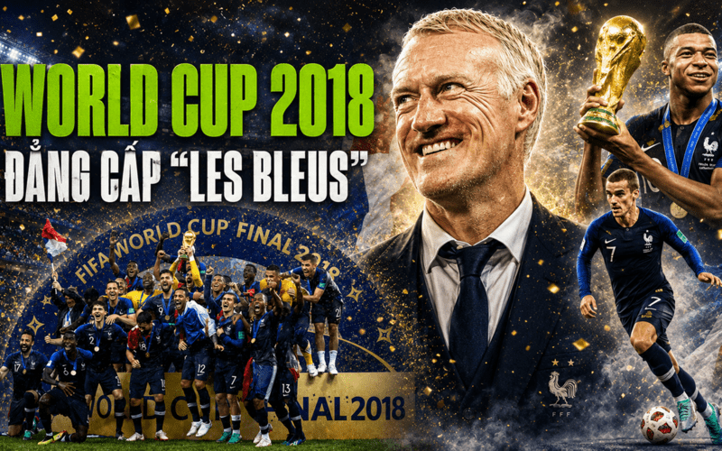 Chiến thuật cân bằng, kỷ luật và khả năng dùng người hợp lý giúp Deschamps đưa Pháp lên đỉnh thế giới.