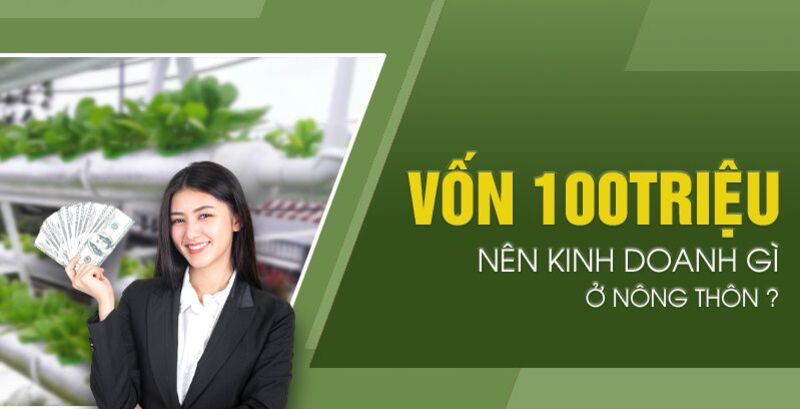 Với số vốn 100 triệu đồng, người kinh doanh nên chọn mô hình phù hợp nhu cầu địa phương, khả năng quản lý và mức độ rủi ro. 