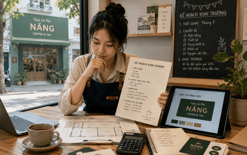 Nên đăng ký hộ kinh doanh khi hoạt động thường xuyên, có địa điểm rõ ràng và doanh thu ổn định.