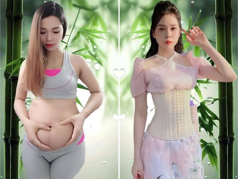 Vùng bụng sau sinh cần được nâng đỡ đúng cách, không nên ép bằng gen nịt quá chặt.