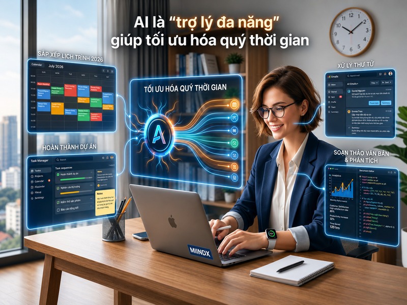 AI hỗ trợ doanh nghiệp nhỏ tiết kiệm thời gian và nâng cao hiệu quả vận hành 