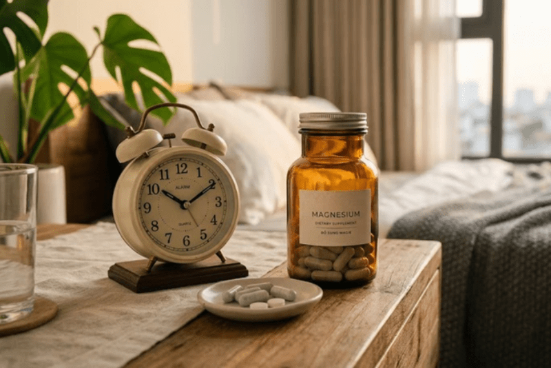 Uống Magie B6 buổi sáng hay tối đều có thể phù hợp nếu dùng đúng liều và đúng hướng dẫn