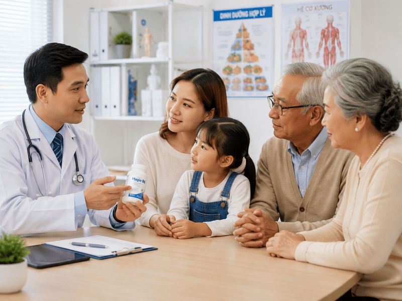 Trẻ em và người cao tuổi cần lựa chọn liều Magie B6 phù hợp theo chỉ dẫn