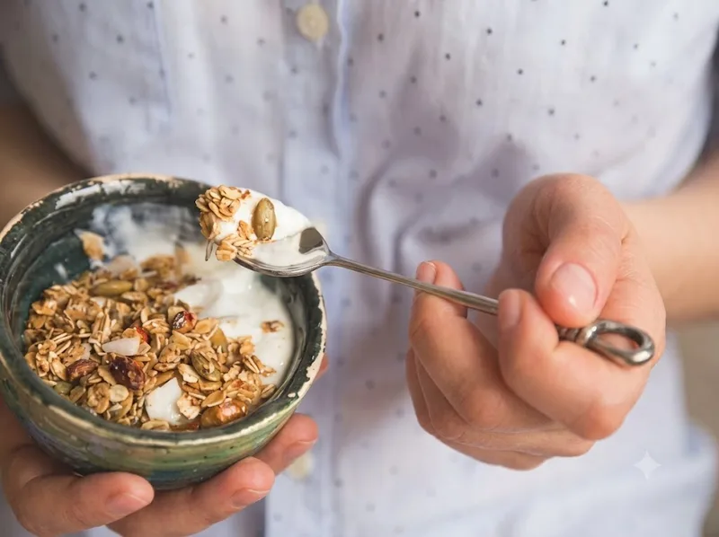 Yến mạch buổi tối phù hợp khi dùng khẩu phần nhỏ và dễ tiêu hóa